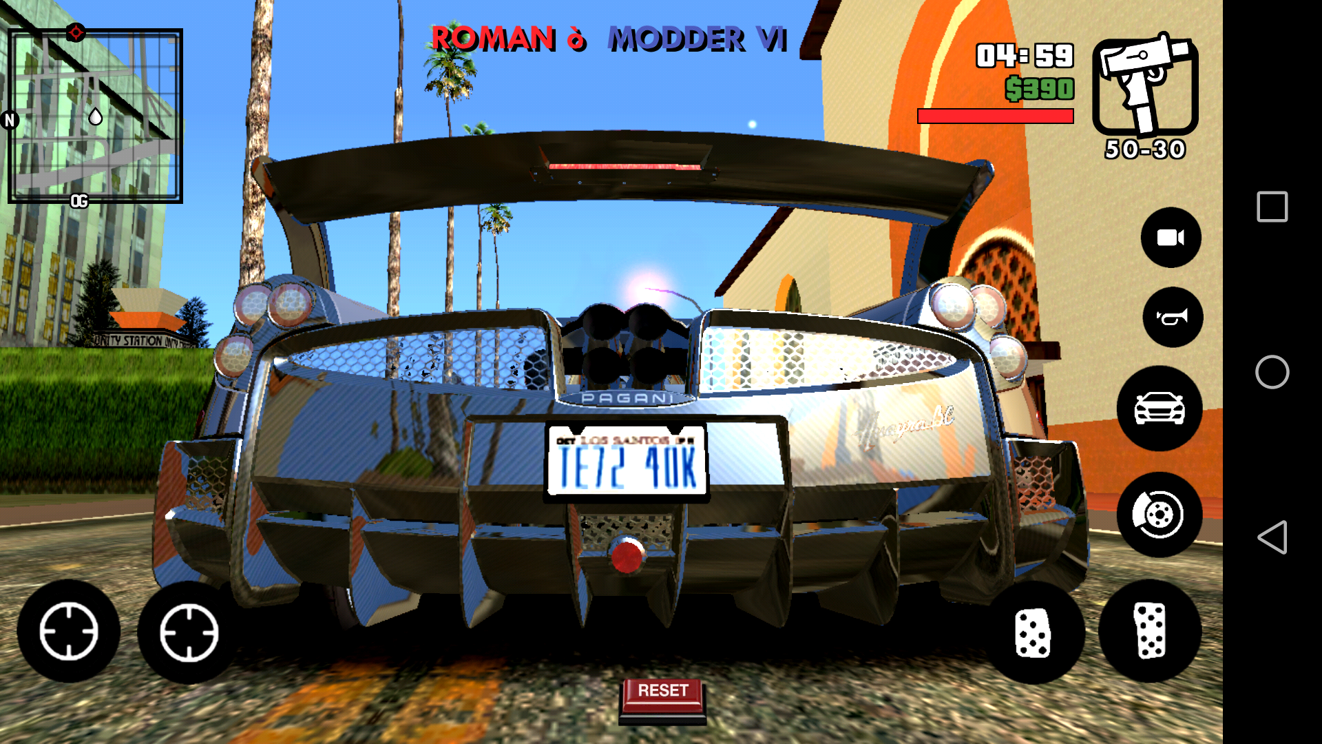 Gta San Andreas With Gta V Mods For Android Download Roman Modder Gaming